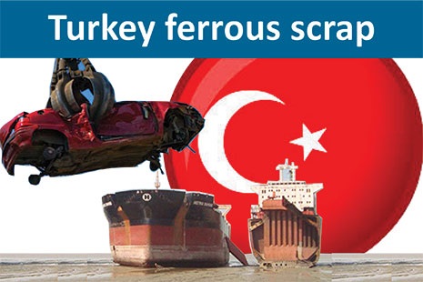 کاهش واردات قراضه ترکیه در ۲ ماهه ابتدایی سال ۲۰۱۹