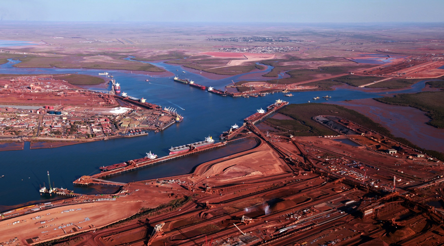 کاهش صادرات سنگ آهن برزیل در ماه ژانویه