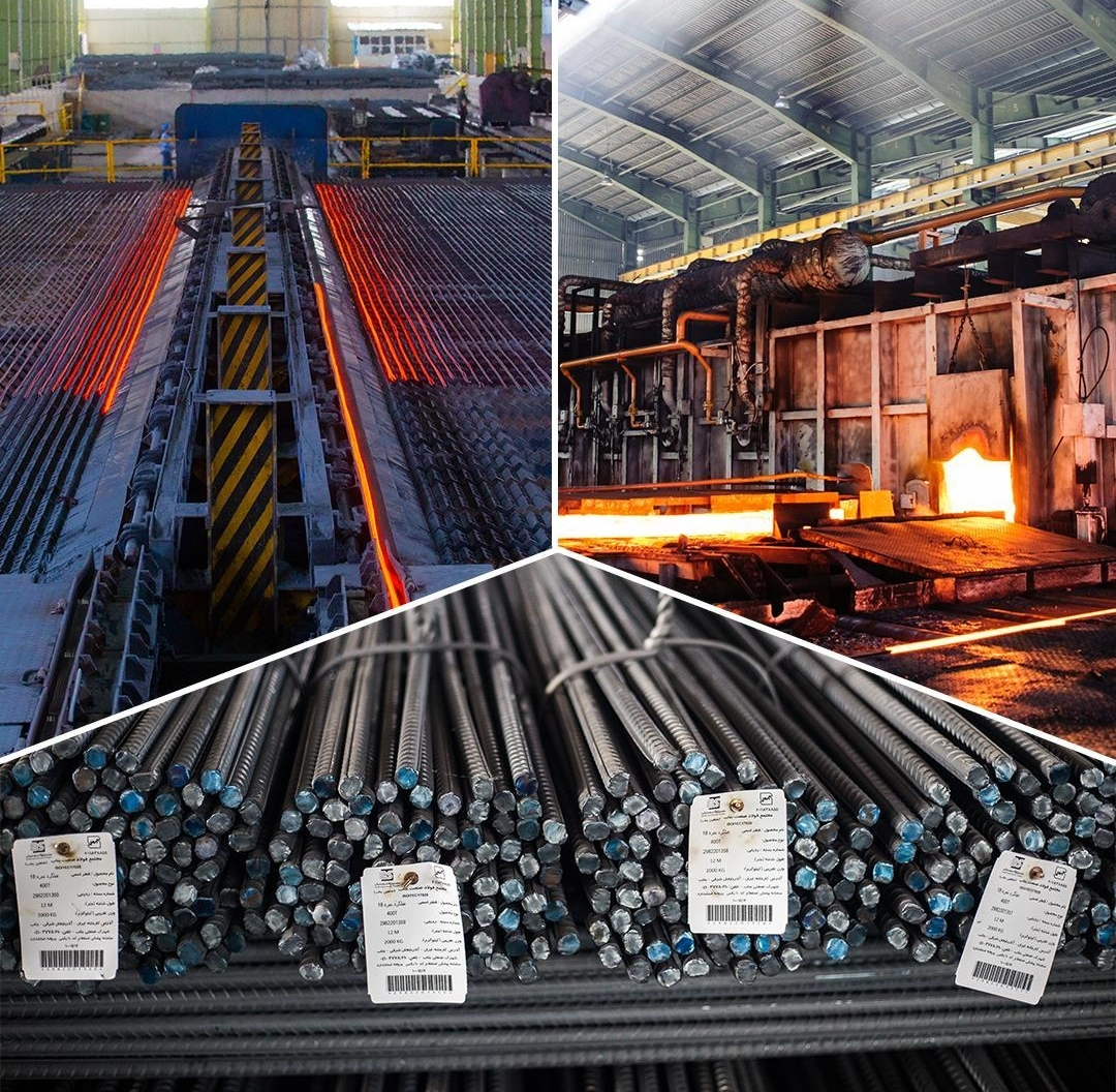 ثبت رکورد جدید تولید روزانه میلگرد در فولاد صنعت بناب