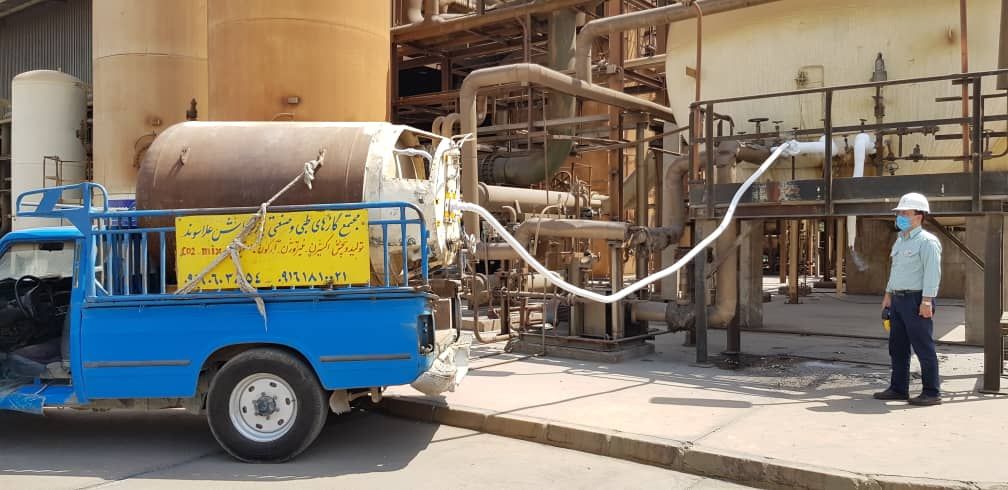 آغاز تامین اکسیژن مورد نیاز بخش‌های کرونایی بیمارستان‌ های اهواز توسط فولاد خوزستان