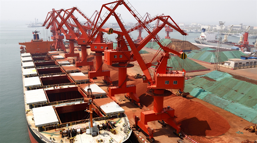 افزایش تا ۵ دلاری قیمت سنگ آهن پیش از تعطیلات هفته طلایی چین/ واردات چین به کمترین سطح ۵ ماه گذشته رسید