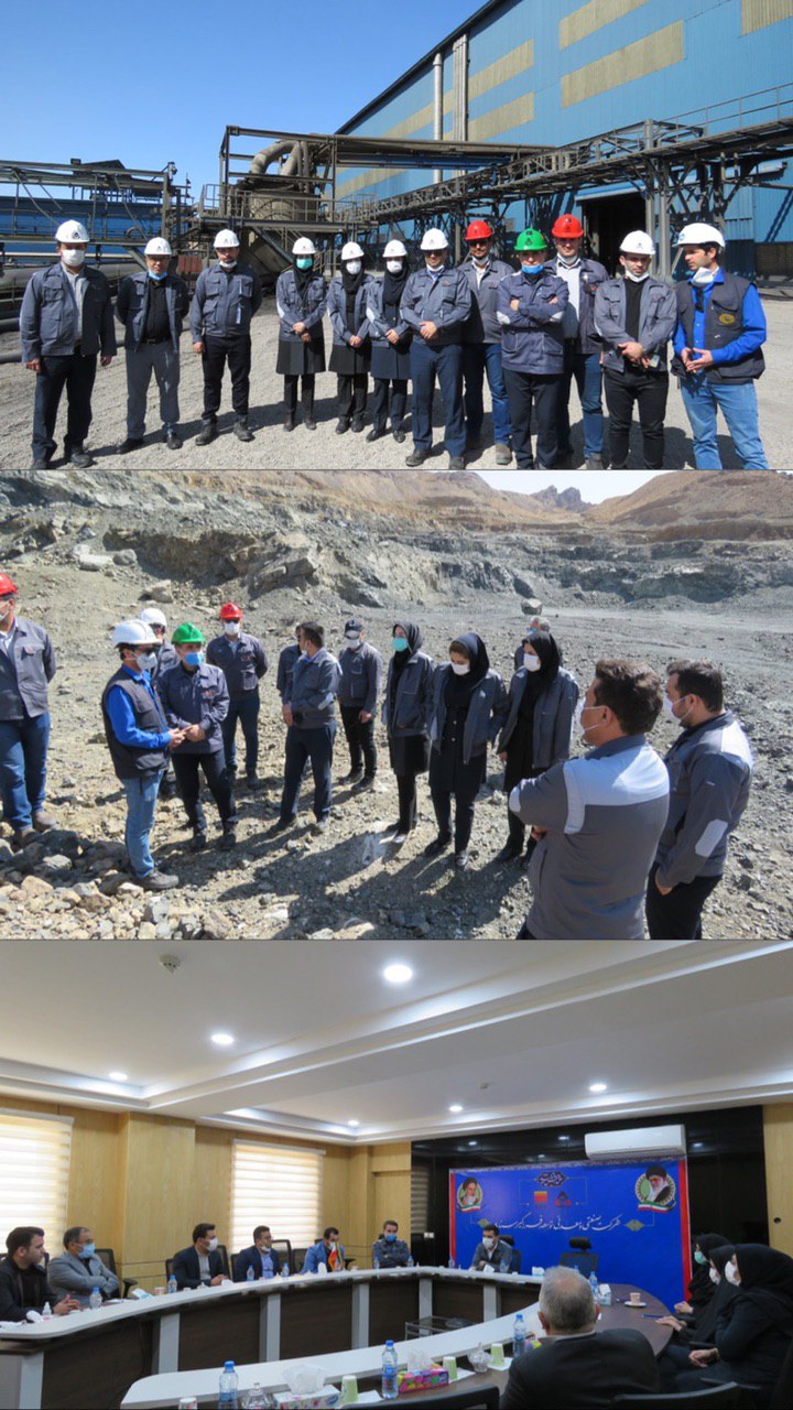 بازدید اعضاء کمیته حسابرسی شرکت فولاد خوزستان از کارخانجات شرکت سیمیدکو