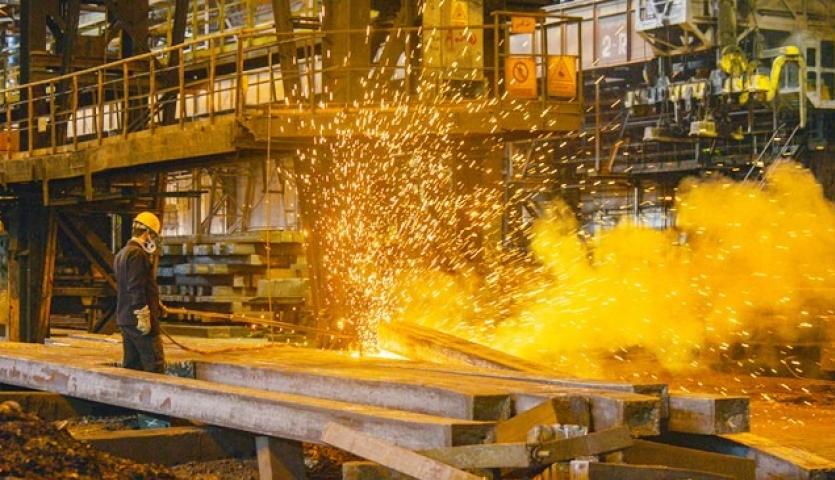 ثبت رکورد جدید تولید فولاد در چین