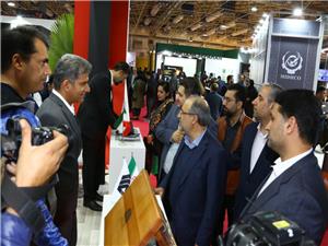 بازدید رئیس هیات عامل ایمیدرو از نمایشگاه بین‌المللی ایران متافو