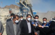 افتتاح کارخانه کنسانتره کرومیت در منوجان همزمان با دهه مبارک فجر