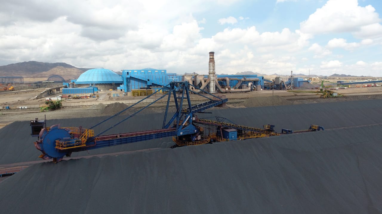 رشد ۶۵ درصدی تولید گندله در فولاد سنگان