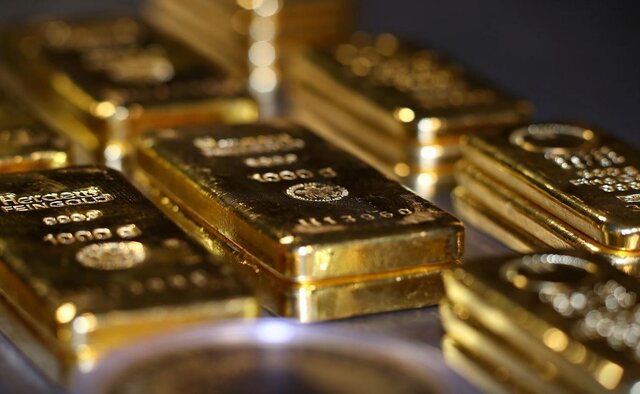 قیمت طلا به پایین ترین حد پنج هفته اخیر نزول کرد