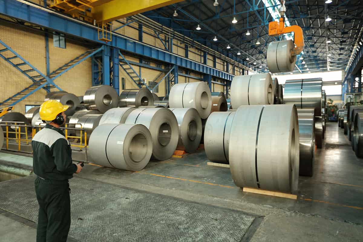صادرات بیش از ۲.۱ میلیون تن فولاد تا پایان مردادماه